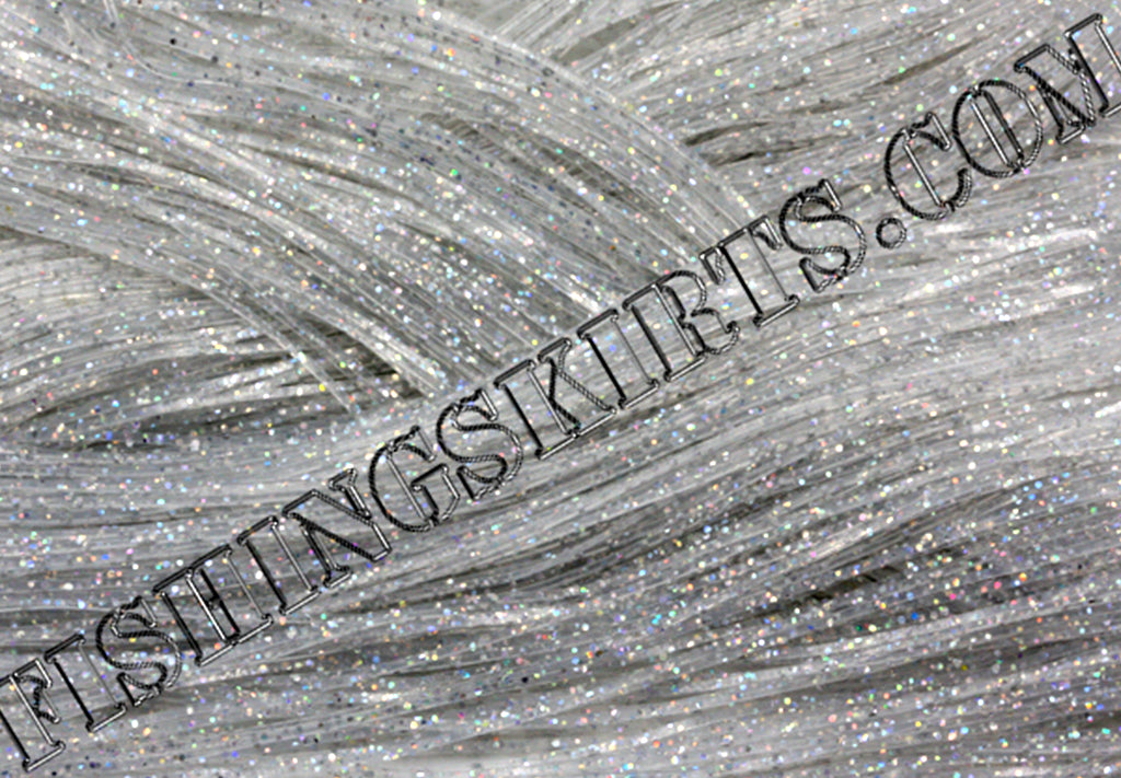 Clear Silver Glitter