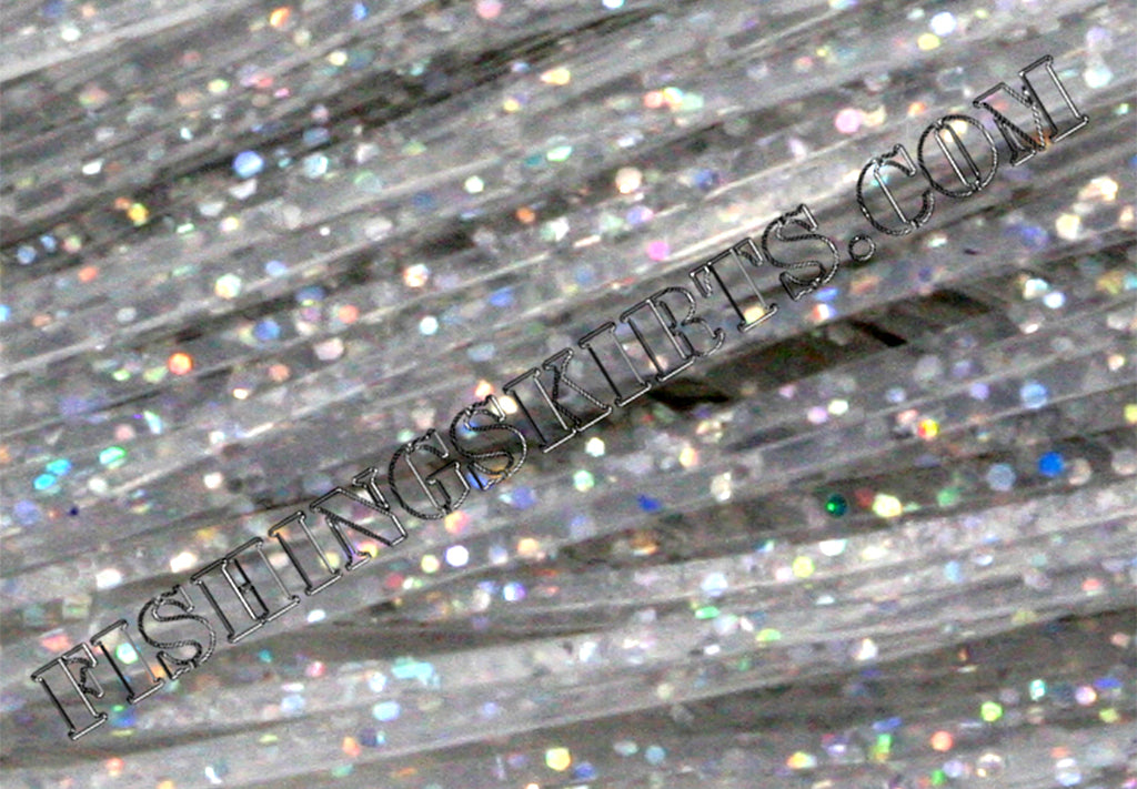 Clear Silver Glitter