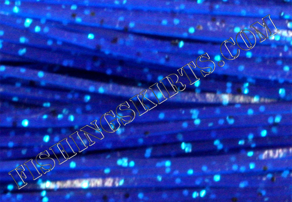 Blue Blue Glitter Black Flake