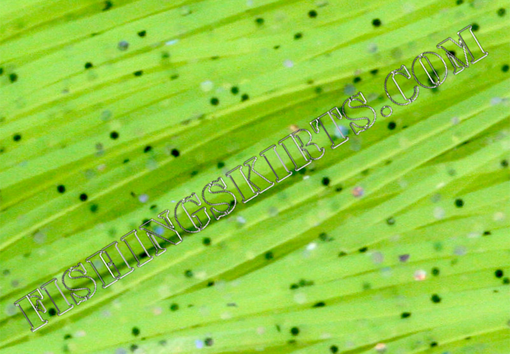 Chartreuse Silver Glitter Black Flake