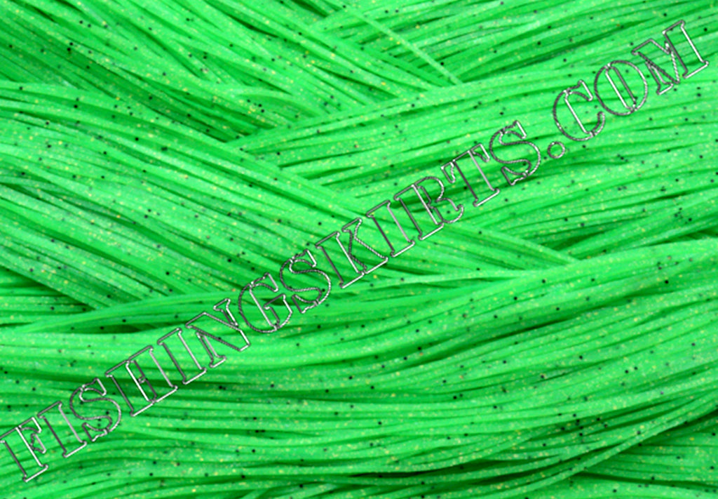 Green Chartreuse Orange Crystal Black Flake