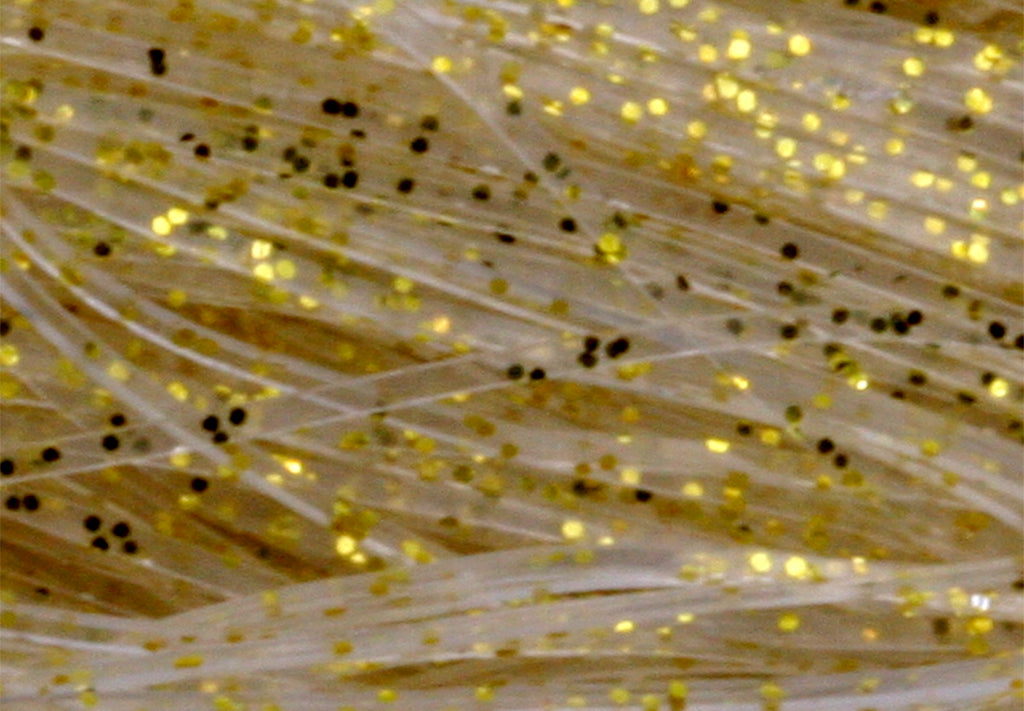 Clear Gold Glitter