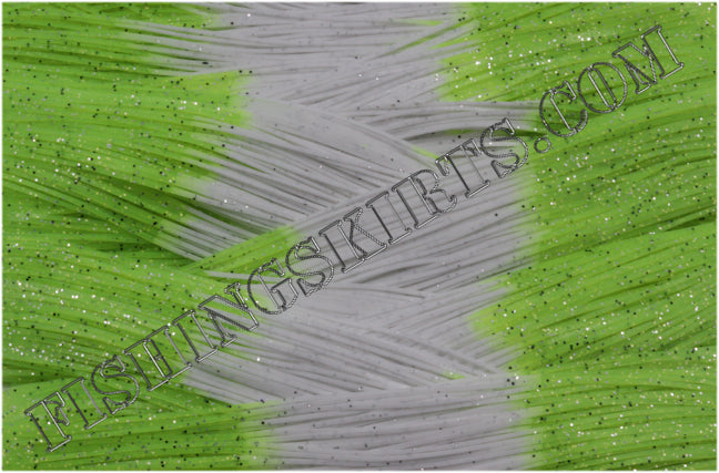 White Bright Chartreuse Firetip