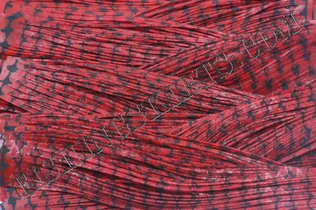 Red Barbed Wire Red Glitter