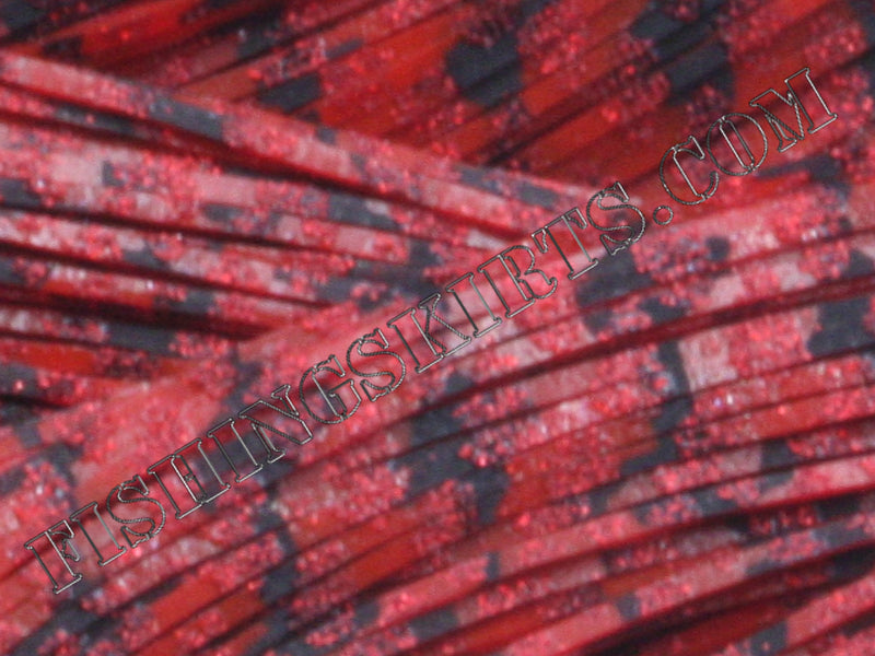 Red Barbed Wire Red Glitter