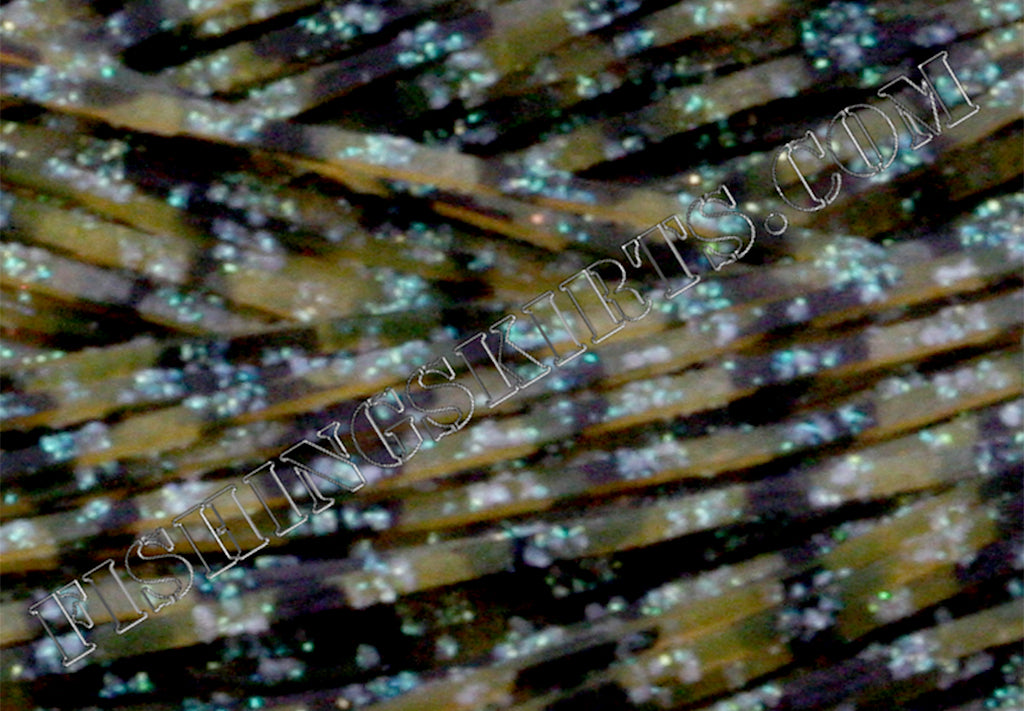 Grassy Pumpkin Barbed Wire Green Glitter Scale