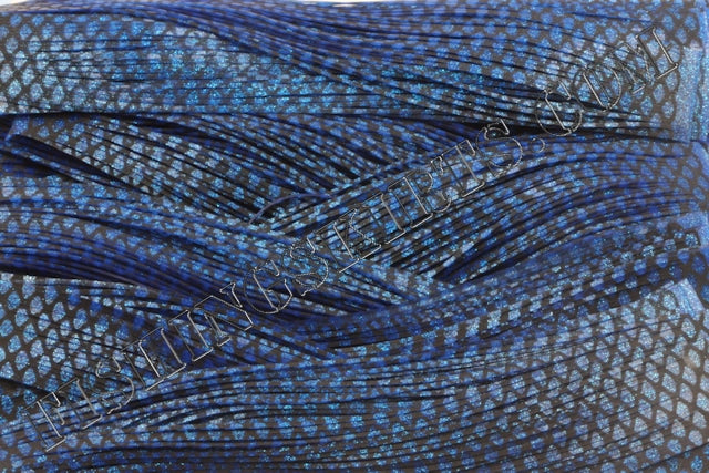 Blue Neon Fish Scale