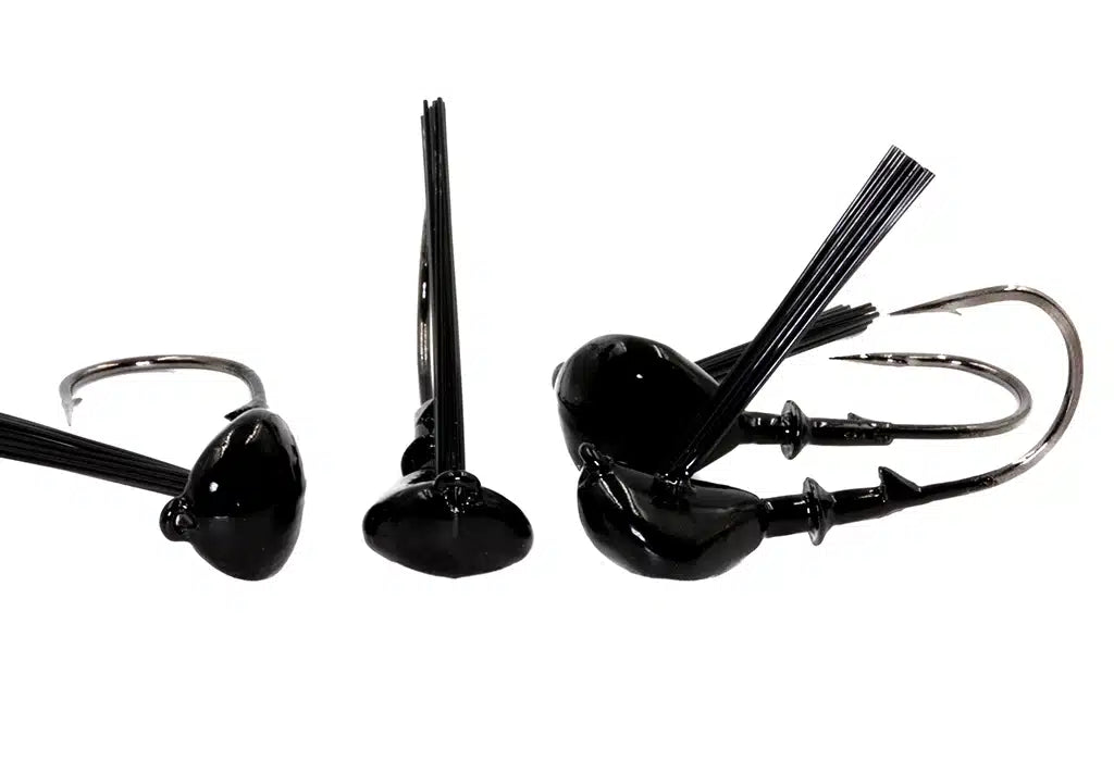 arkie fishing hook BOSS Improved Arkie Black 4 pack – FishingSkirts.com