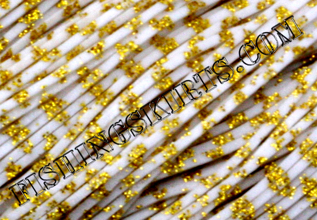 White Gold Glitter Scale