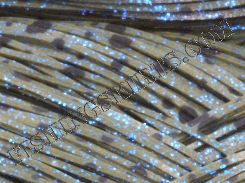 green pumpkin dalmatian blue glitter