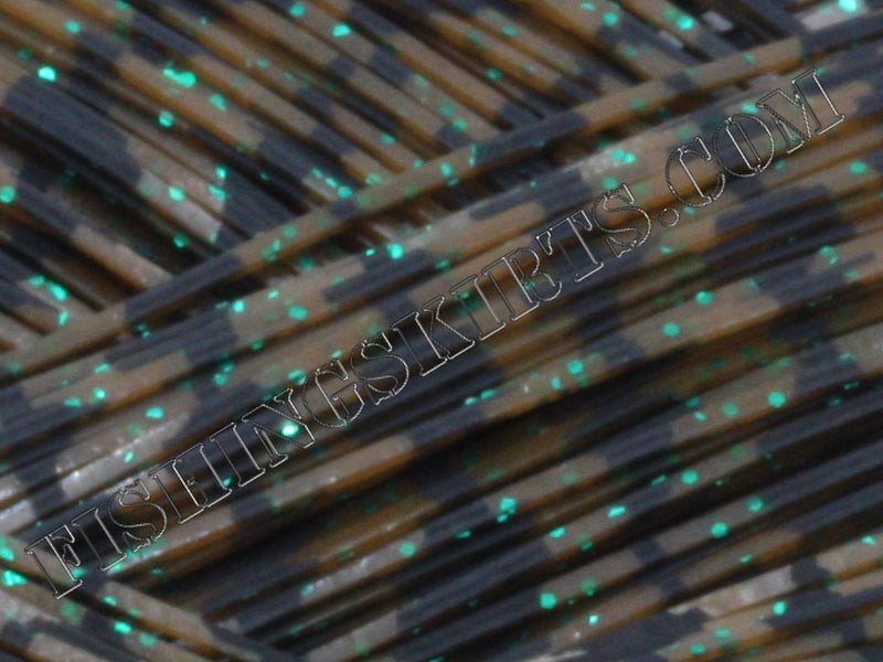 Peanut Butter BW Green Glitter