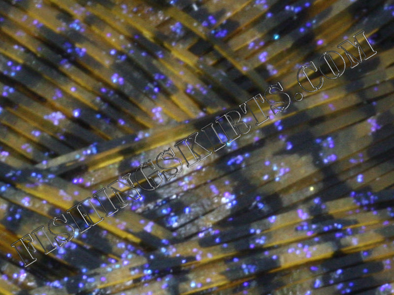 Pumpkin Barbed Wire Purple Glitter Scale