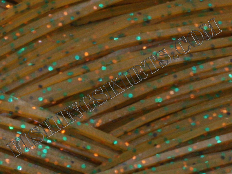 pumpkin orange and green glitter