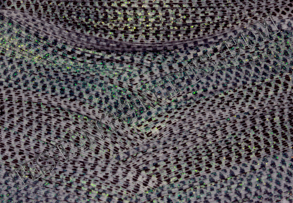 clear green crystal fish scale