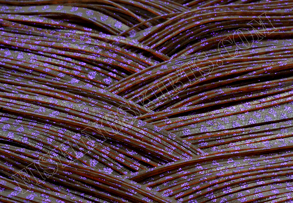 Brown Purple Glitter Scale