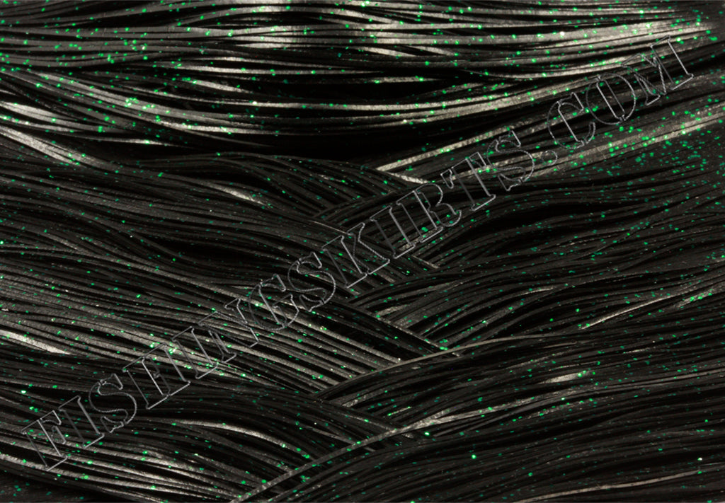 black green glitter