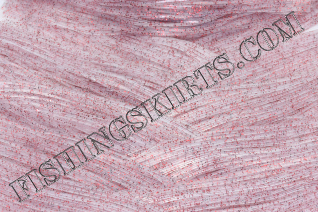 clear red glitter
