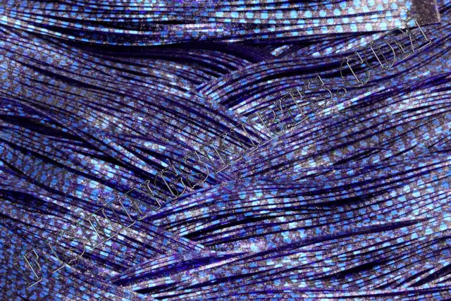 Purple Blue Chrome Fishscale