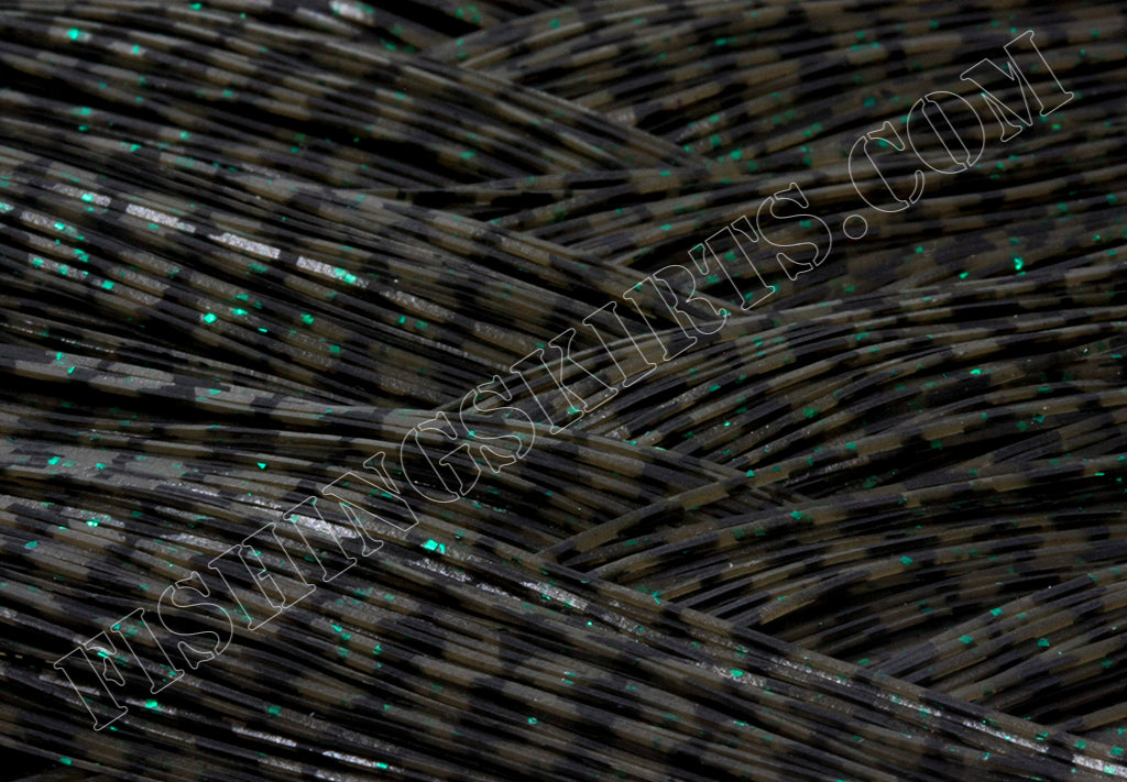 Army Green Pumpkin Barbed Wire Green Glitter