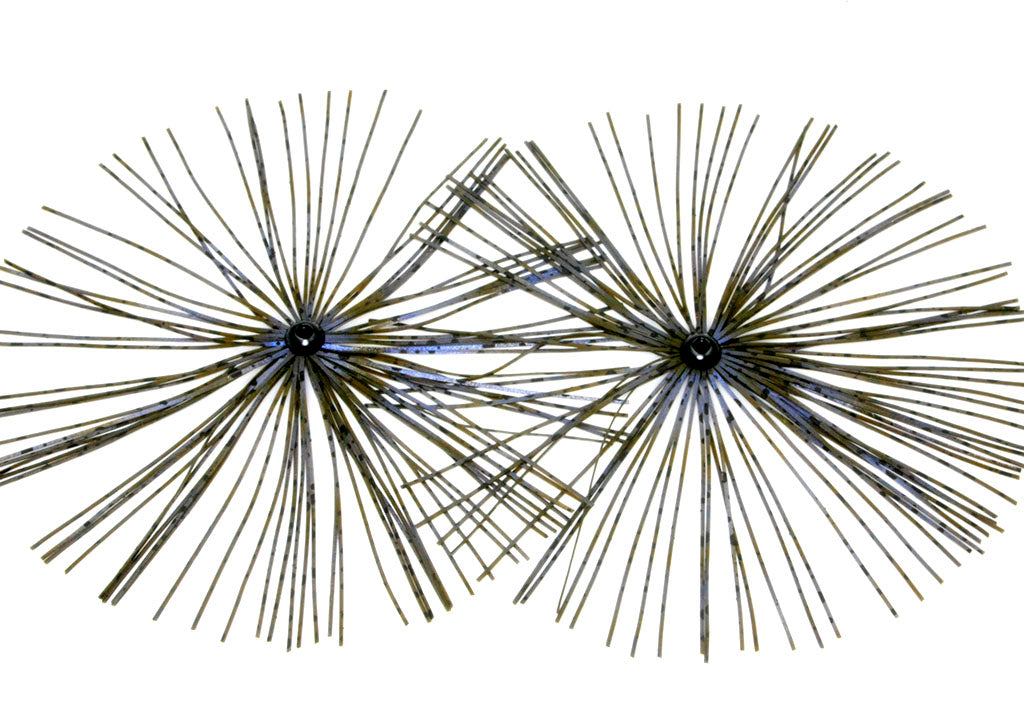 BOSS Invader Series Punch Skirts, Magic Craw Blue Swirl 2pk.