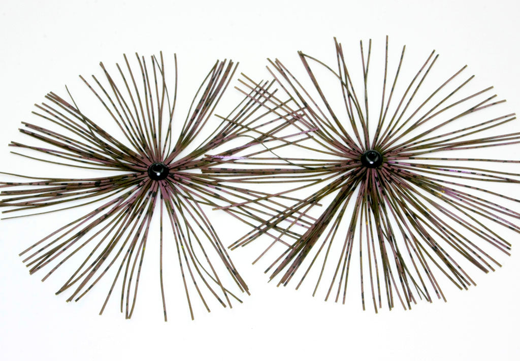 BOSS Invader Series Punch Skirts, Magic Craw Purple Swirl 2pk.