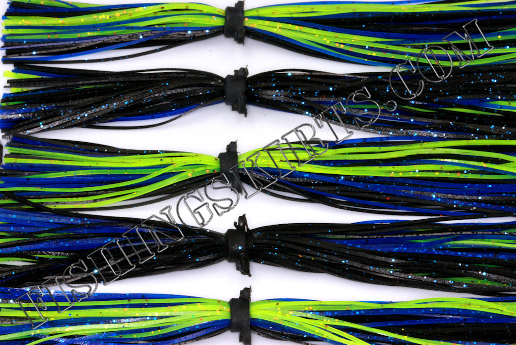 Black, Blue, & Chartruse
