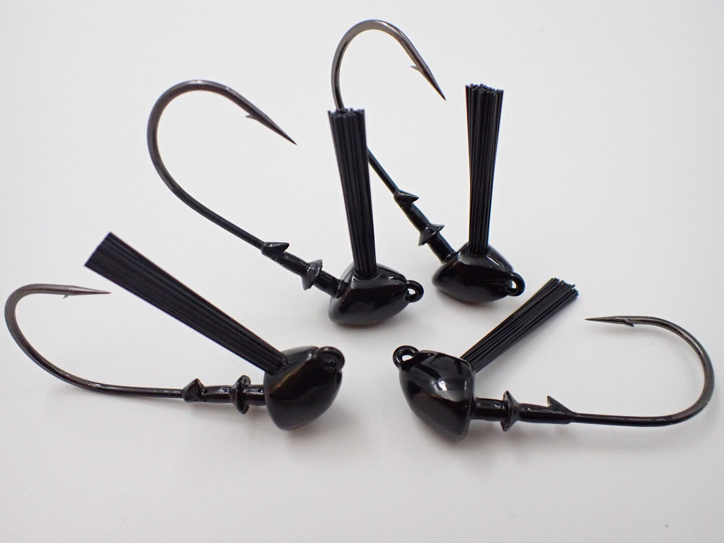 BOSS Inline Flipping Jig Black 4 Pack