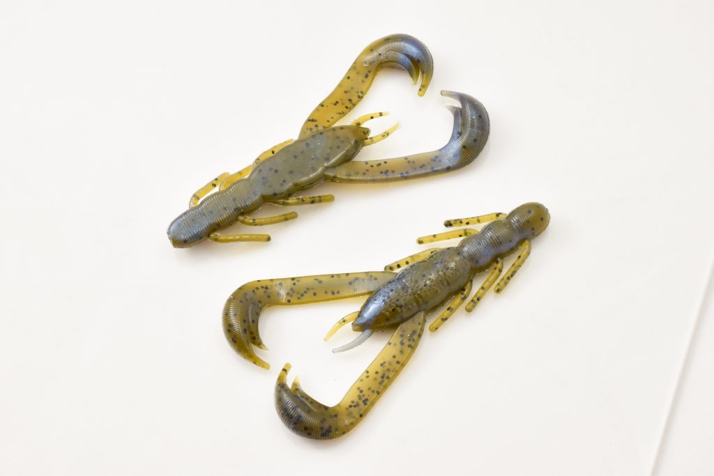 V&M Wild Craw Green Pumpkin Blue Haze 4" 7pk