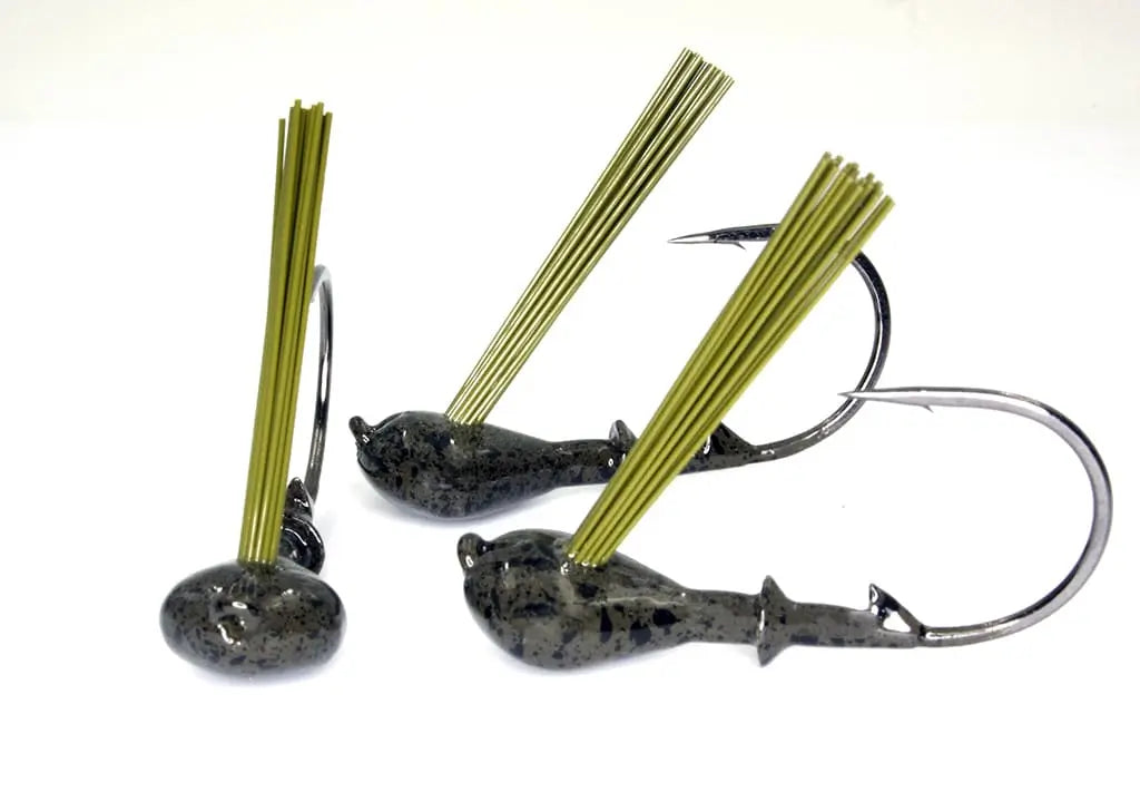 BOSS Brent Ehrler Signature Gamakatsu Series Skipping Jig Dark Green Pumpkin