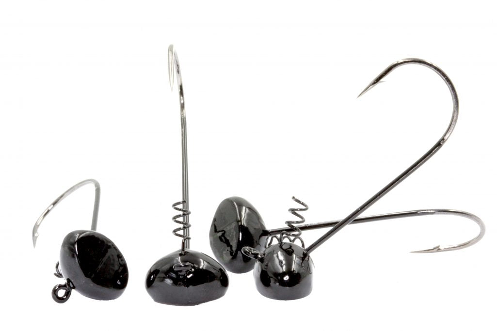 BOSS shakey head black 5 pack