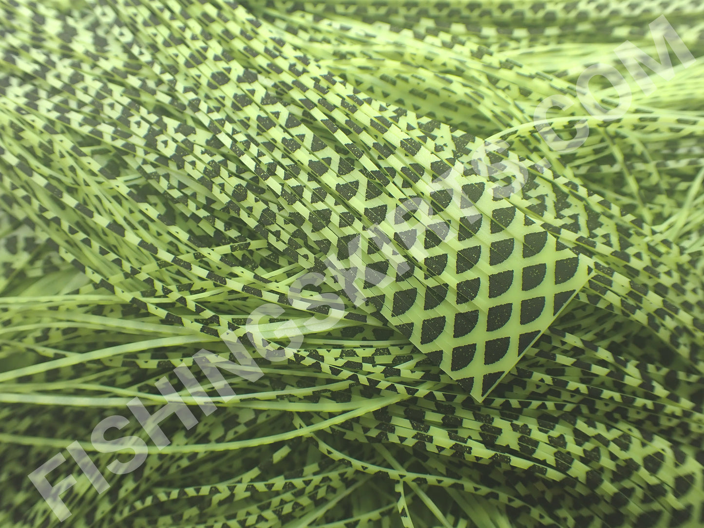 Bright Chartreuse Fish Scale