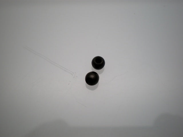 black hollow beads 100 pack