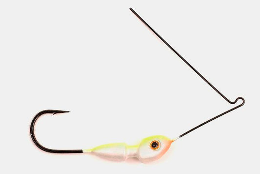 BOSS black nickel hidden weight Chartreuse white 2 pack