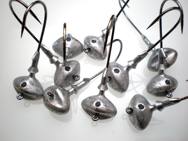 BOSS standup football unpainted 10 pack