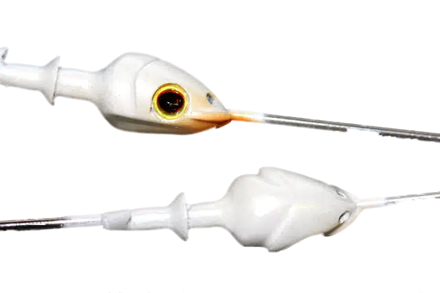 BOSS fish head buzz bait pearl orange