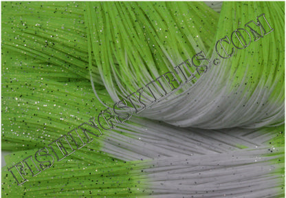 White Bright Chartreuse Firetip