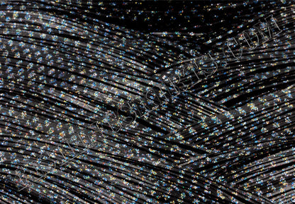 Black Firecracker Glitter Scale