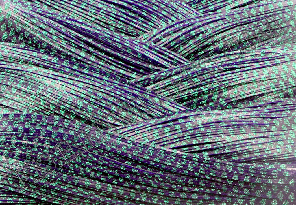 Purple Green Glitter Scale