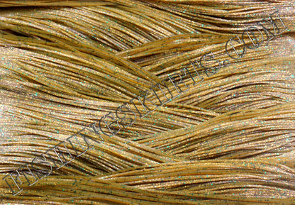 Grassy Pumpkin Pepper Green & Gold Glitter