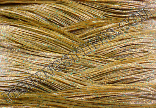 Grassy Pumpkin Pepper Green & Gold Glitter