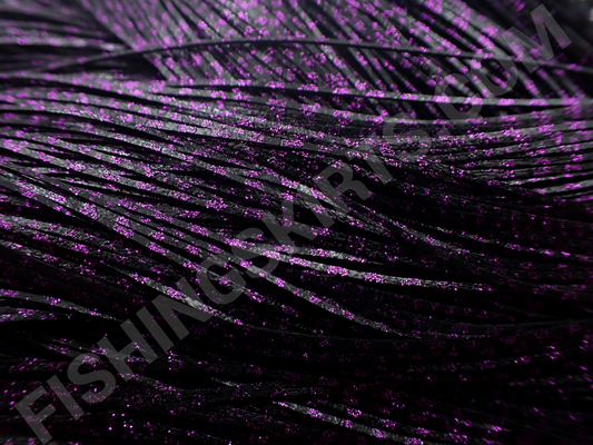 Black Purple Glitter Scale