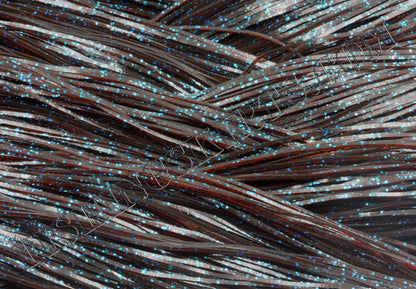 brown blue glitter