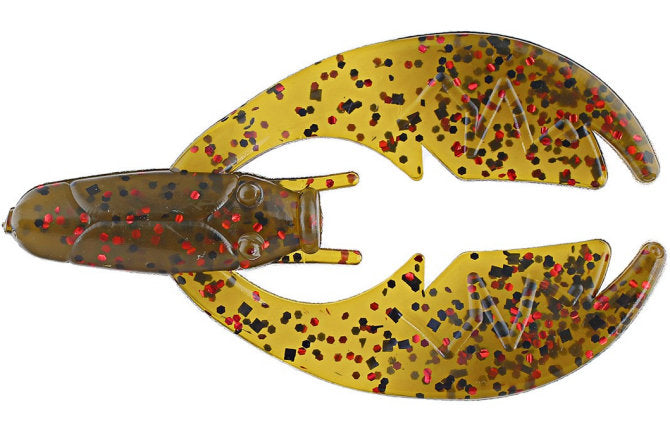 NetBait Paca Chunk Sr Green Pumpkin Red 3.25" 5pk