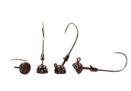 BOSS Brent Ehrler Shakey Head brown 4 pack