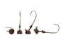 BOSS Brent Ehrler Shakey Head brown 4 pack