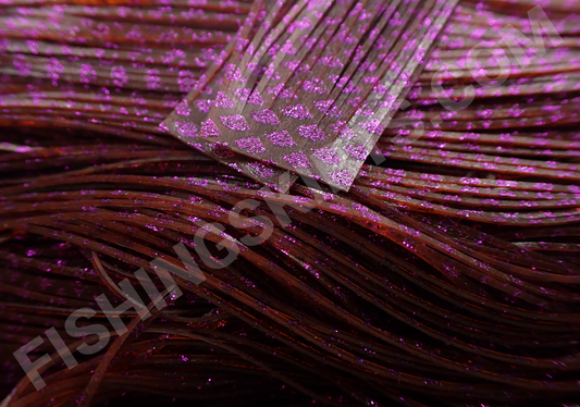 Brown Purple Glitter Scale