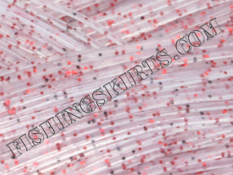 clear red glitter