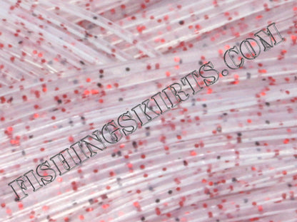clear red glitter