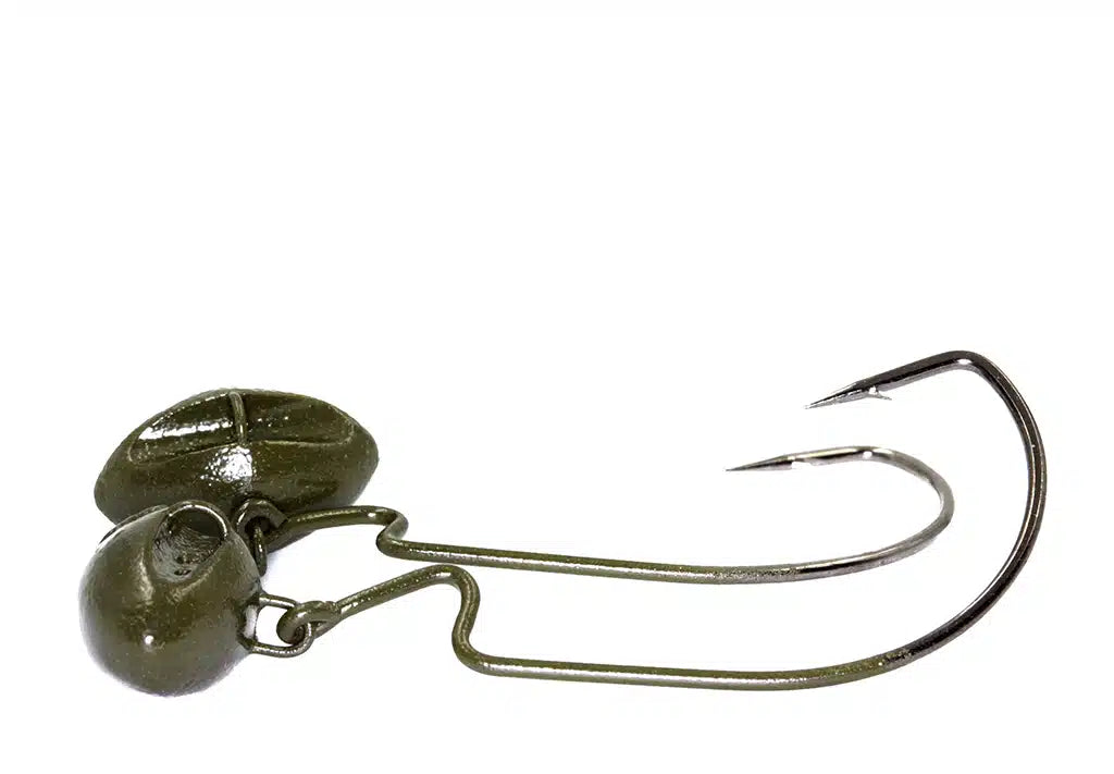 BOSS swing jig green pumpkin