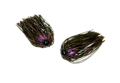 BOSS Invader Series Punch Skirts, Magic Craw Purple Swirl 2pk.